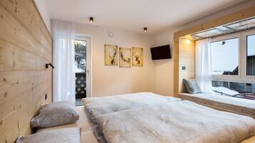 2 habitaciones, escritorio, wifi gratis y ropa de cama