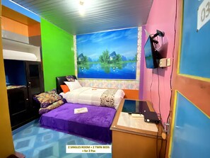 16 chambres, fer et planche à repasser, Wi-Fi gratuit, draps fournis