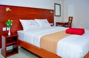 Standard Room | Bed sheets - Ndanga International (Ruiru)