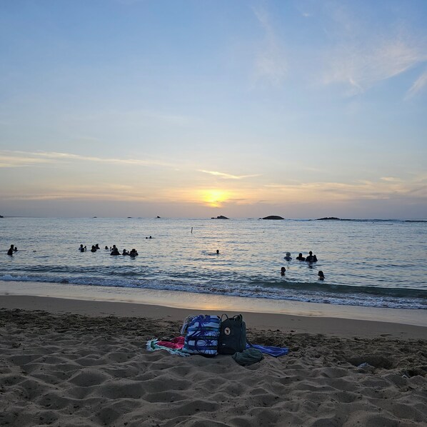 Beach nearby