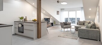 Exclusive (DG) new-build vacation apartment with distant views