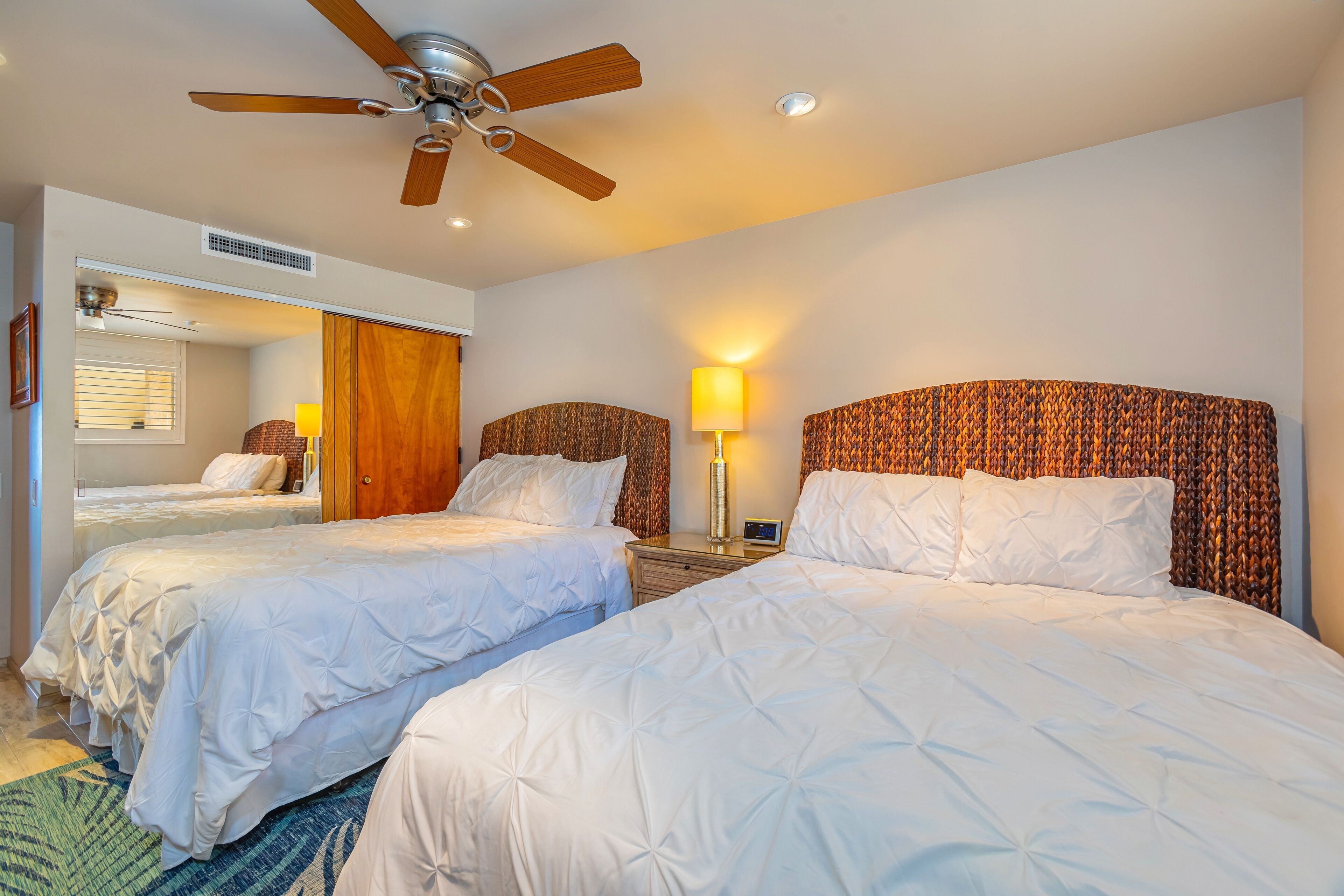 2 bedrooms, iron/ironing board, free WiFi, bed sheets