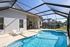 Villa, 5 Bedrooms | Pool - Fantastic Resort 5br House - South Facing Pool/spa 5 Bedroom Villa by RedAwning (Kissimmee)