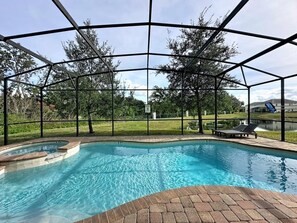 Villa, Multiple Bedrooms | Pool | A heated pool - Veranda Home, 8br, 6 En-suites, Lake View,pool/spa 8 Bedroom Villa by RedAwning (Kissimmee)
