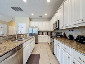 Villa, Multiple Bedrooms | Private kitchen - Veranda Home, 8br, 6 En-suites, Lake View,pool/spa 8 Bedroom Villa by RedAwning (Kissimmee)