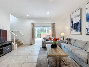 Living area - Amazing Townhouse Close To Disney 2 Bed 2.5 Bath 2 Bedroom Townhouse by RedAwning (Kissimmee)