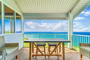 Balcony - Cliffs 8301 1 Bedroom Condo by RedAwning (Princeville)