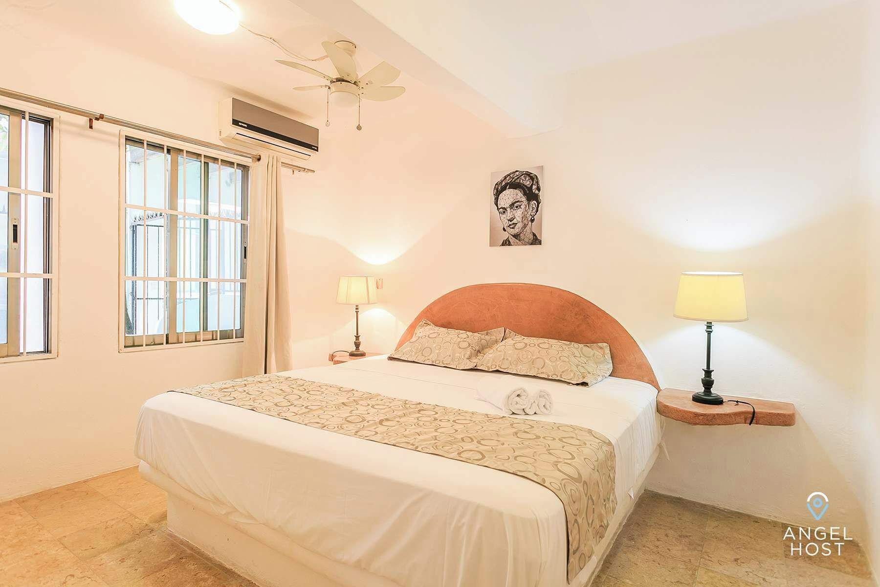 2 多间卧室、笔记本电脑工作区、熨斗/熨衣板、免费 WiFi