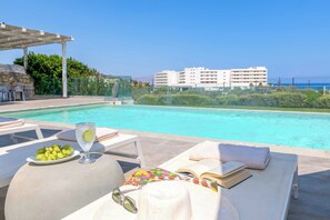 Pool - Villa Krini Myth - Six Bedroom Villa, Sleeps 6 (Rhodes)