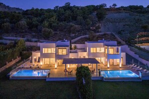 Exterior - Villa Krini Myth - Six Bedroom Villa, Sleeps 6 (Rhodes)