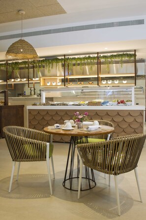 Frokostbuffé er inkludert hver dag