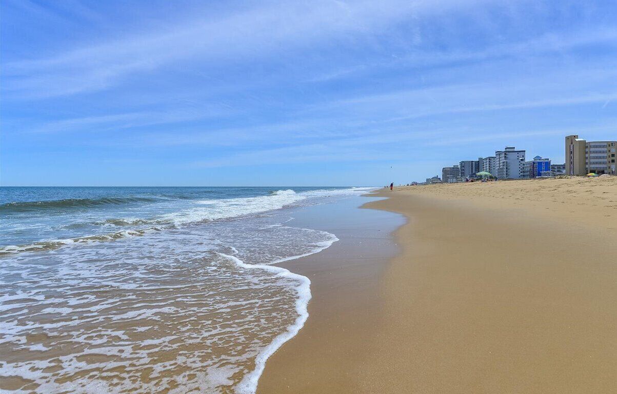 On the beach
