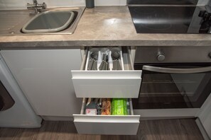 Apartment, 1 Queen-Bett und Schlafsofa | Eigene Küche | Kühlschrank, Mikrowelle, Ofen, Herdplatte