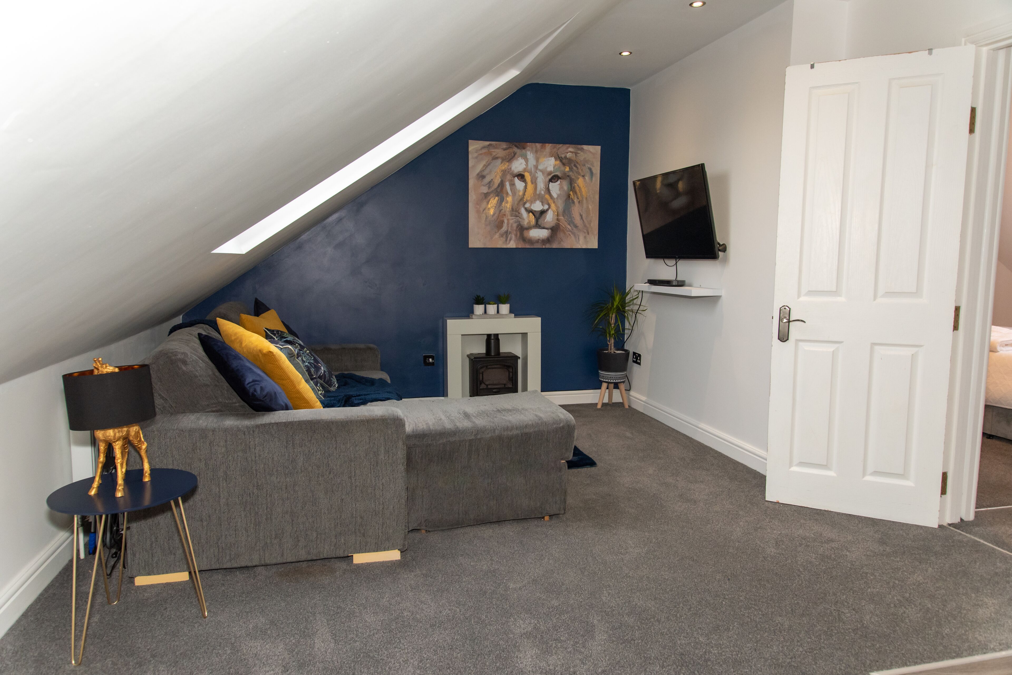 Apartment, 1 Queen Bed with Sofa bed | Living room