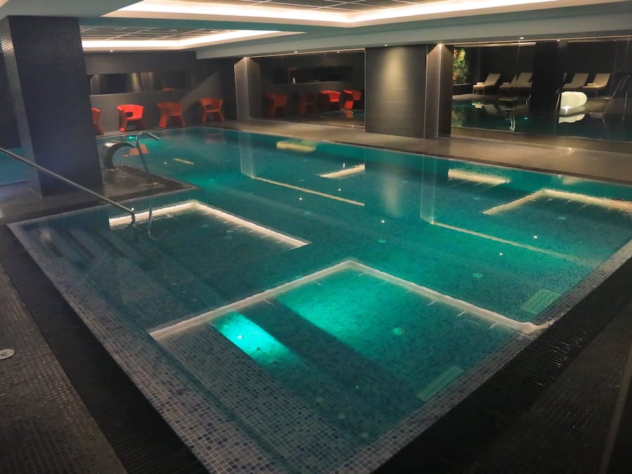 2 indoor pools, seasonal outdoor pool