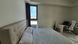 Apartment, 1 Queen-Bett | 1 Schlafzimmer, Bügeleisen/Bügelbrett, kostenloses WLAN, Bettwäsche