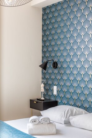 2 chambres, fer et planche à repasser, Wi-Fi gratuit, draps fournis