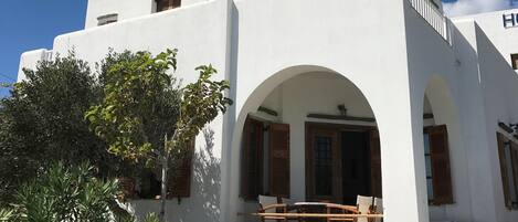 Voorkant van accommodatie