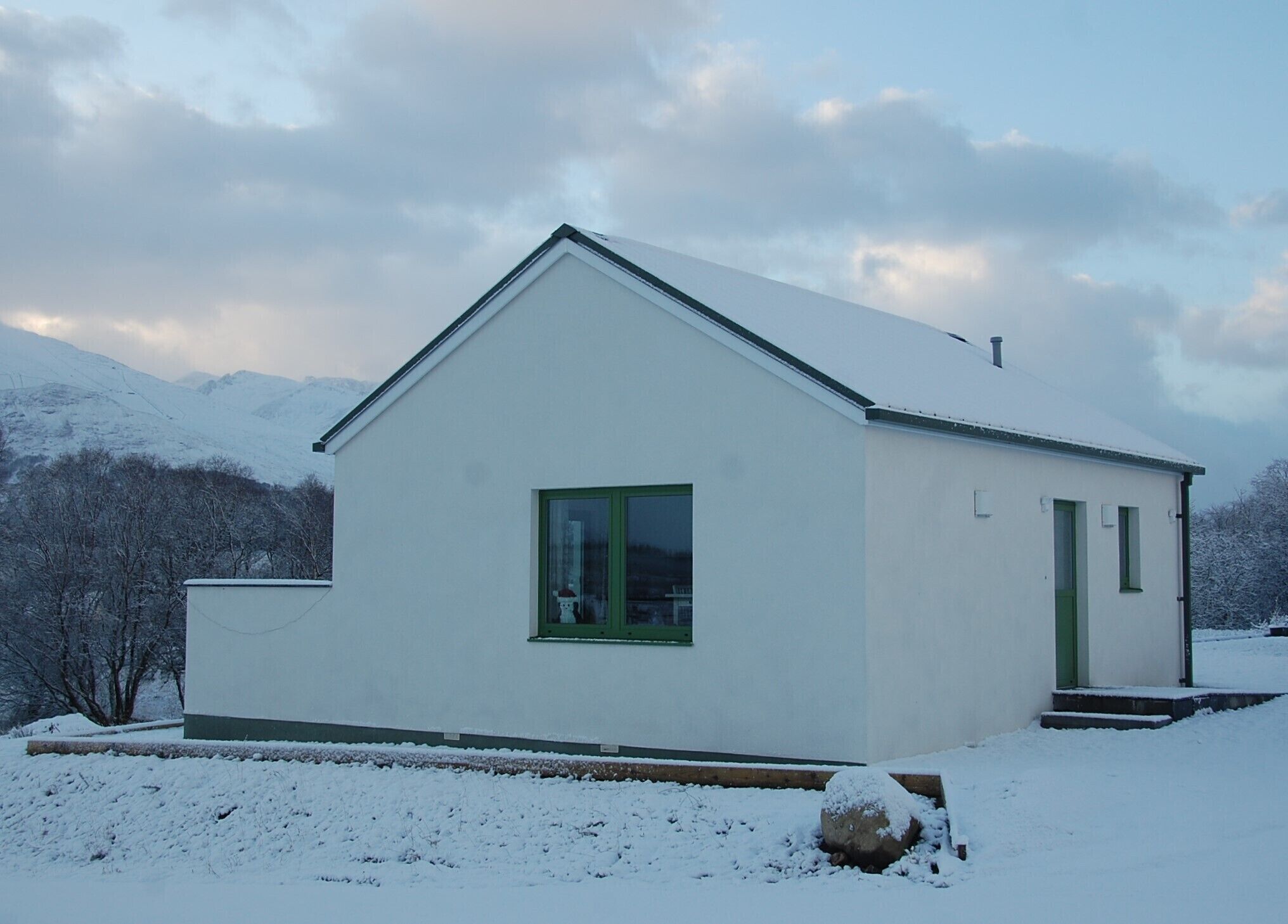Panoramic-Ferienhaus, eigenes Bad, Bergblick | Aussenbereich