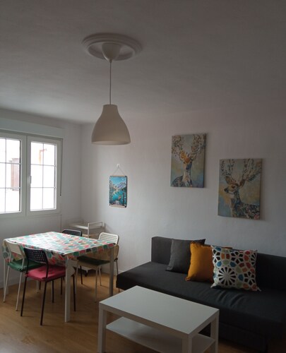 Beautiful apartment in Lastres for couples or families overlooking the sea with beach