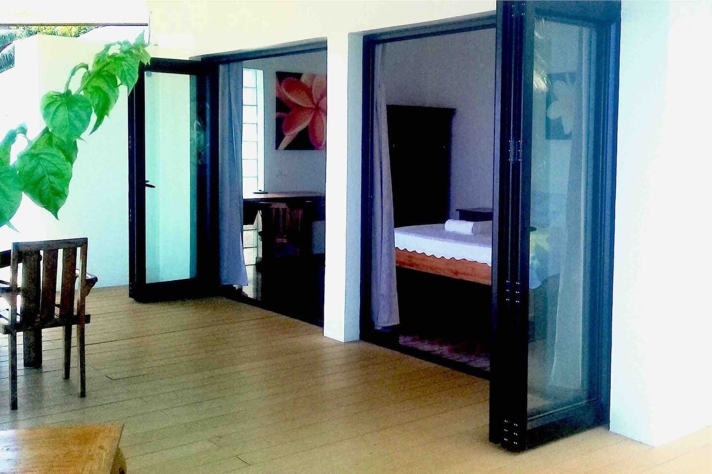 1 chambre, fer et planche à repasser, Wi-Fi, draps fournis