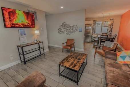 TV, offices. Stylish Reno Retreat with King Beds Near Casino & Rodeo