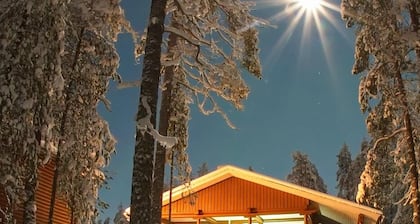 Taigalampi - Log Villa near the Syöte National Park, South Lapland
