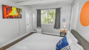 1 soverom, strykejern/-brett, reiseseng for barn og wi-fi