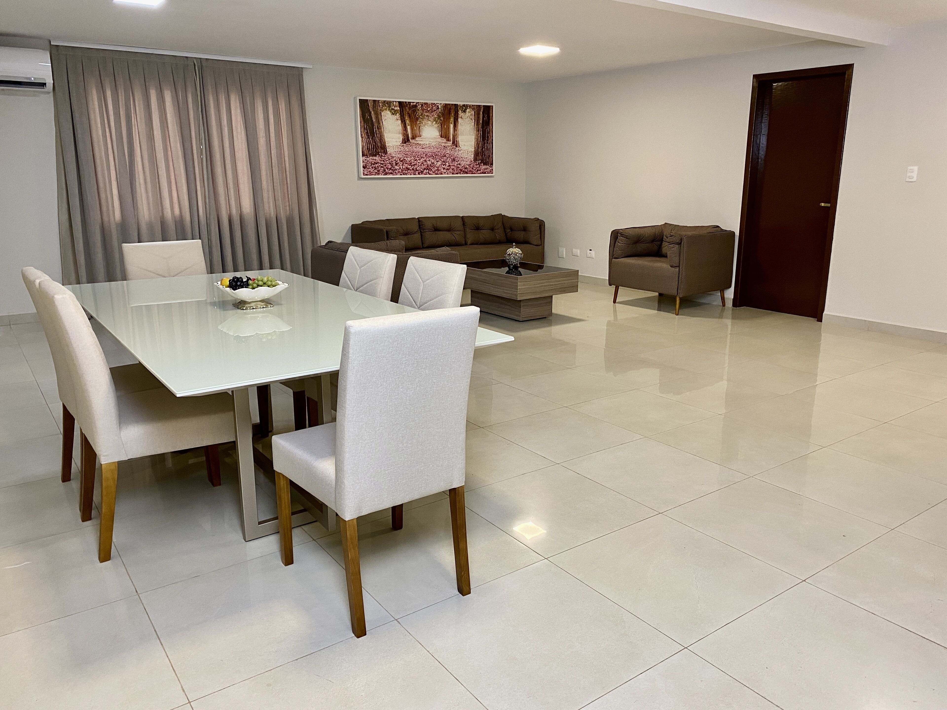 superior apartment | living area | 32-inch smart tv with satellite channels, tv