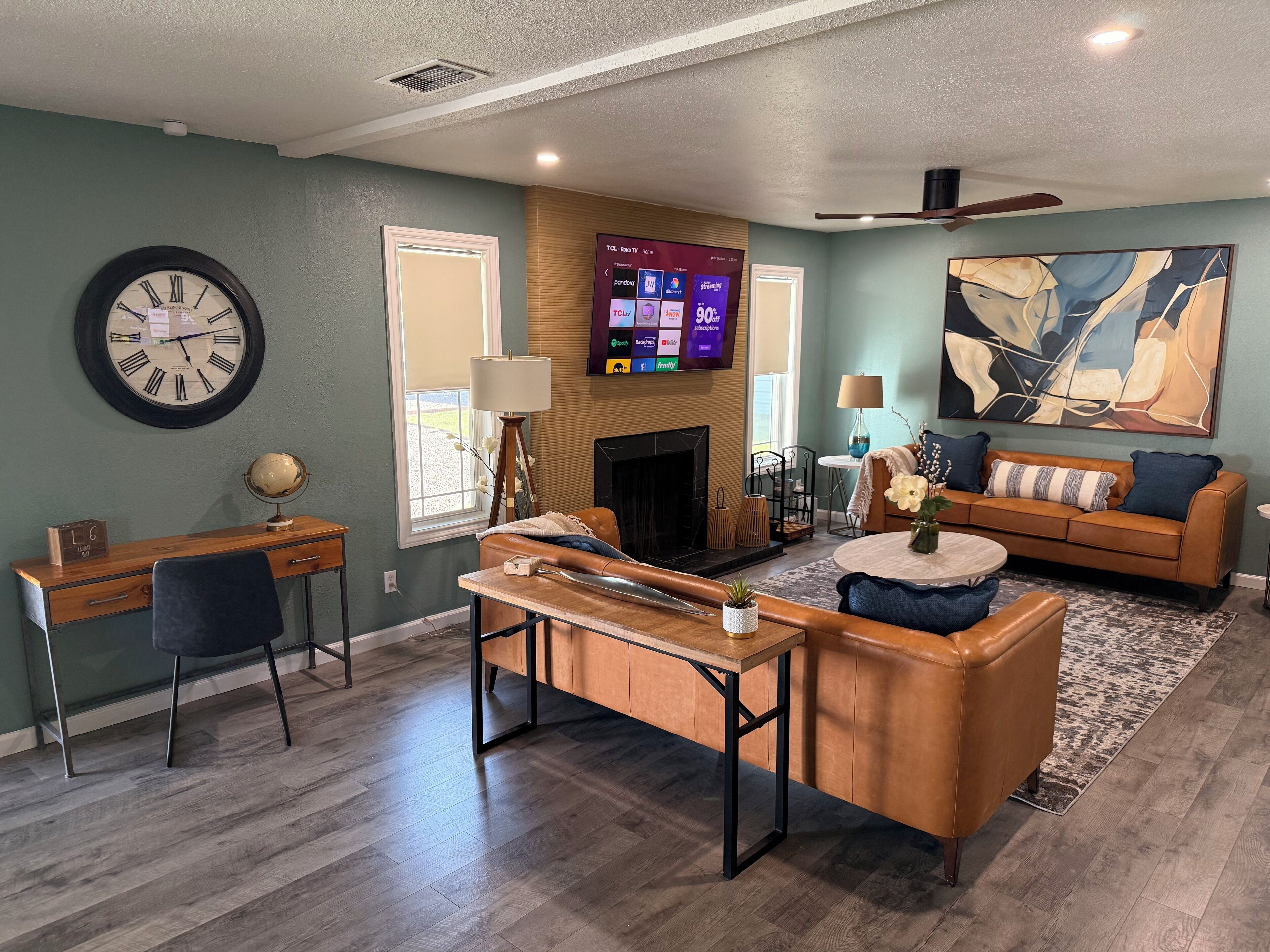 Smart-TV, peis, fotballspill og bordtennis