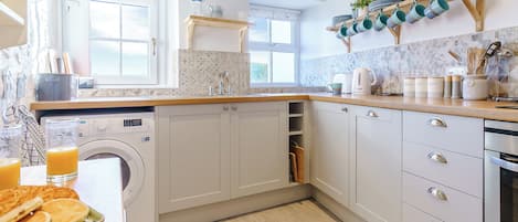 Dishwasher, high chair, freezer