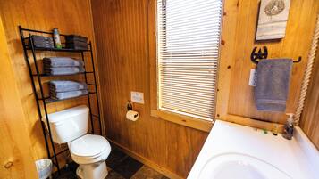 Dusch och miljövänliga toalettartiklar