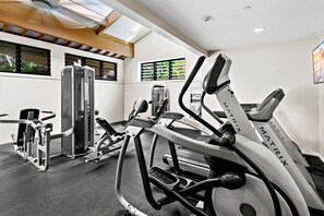 Fitness facility - Beautiful Spacious 1 bedroom Rental at Sands of Kahana (Lahaina)