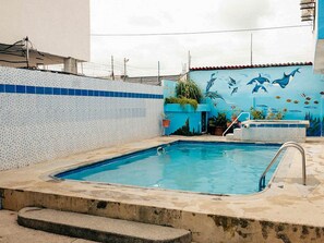 Outdoor pool - Hotel Las Palmeras  (Tonsupa)