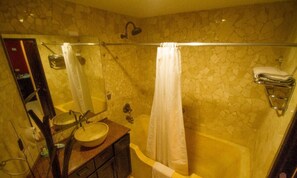 Combined shower/tub