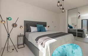 3 habitaciones, cuna de viaje, wifi gratis y ropa de cama