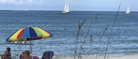Una spiaggia nelle vicinanze