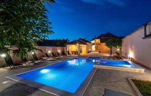 Piscine chauffée