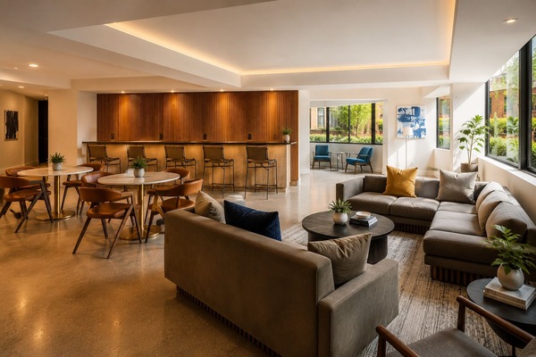 Lobby sitting area