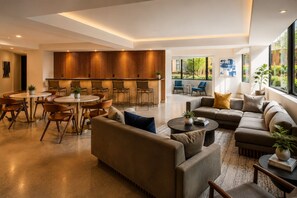 Lobby sitting area