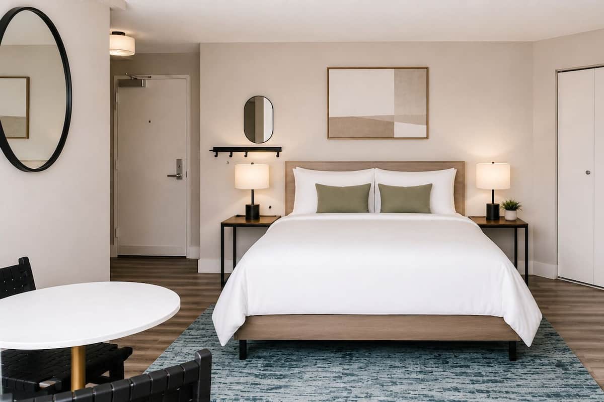 Signature Studio, 1 King Bed, Balcony