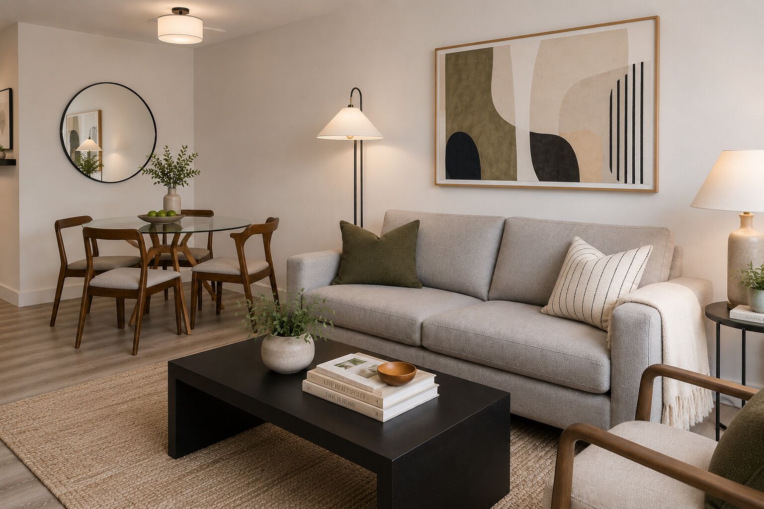 Deluxe Apartment, 1 King Bed with Sofa bed, Kitchen | Living area | Smart TV, Netflix, Hulu, streaming services