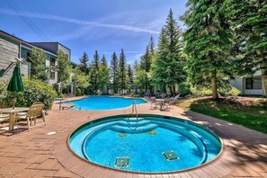 Una piscina climatizada