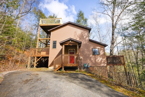 Observation deck on top of the cabin - perfect for stargazing at night