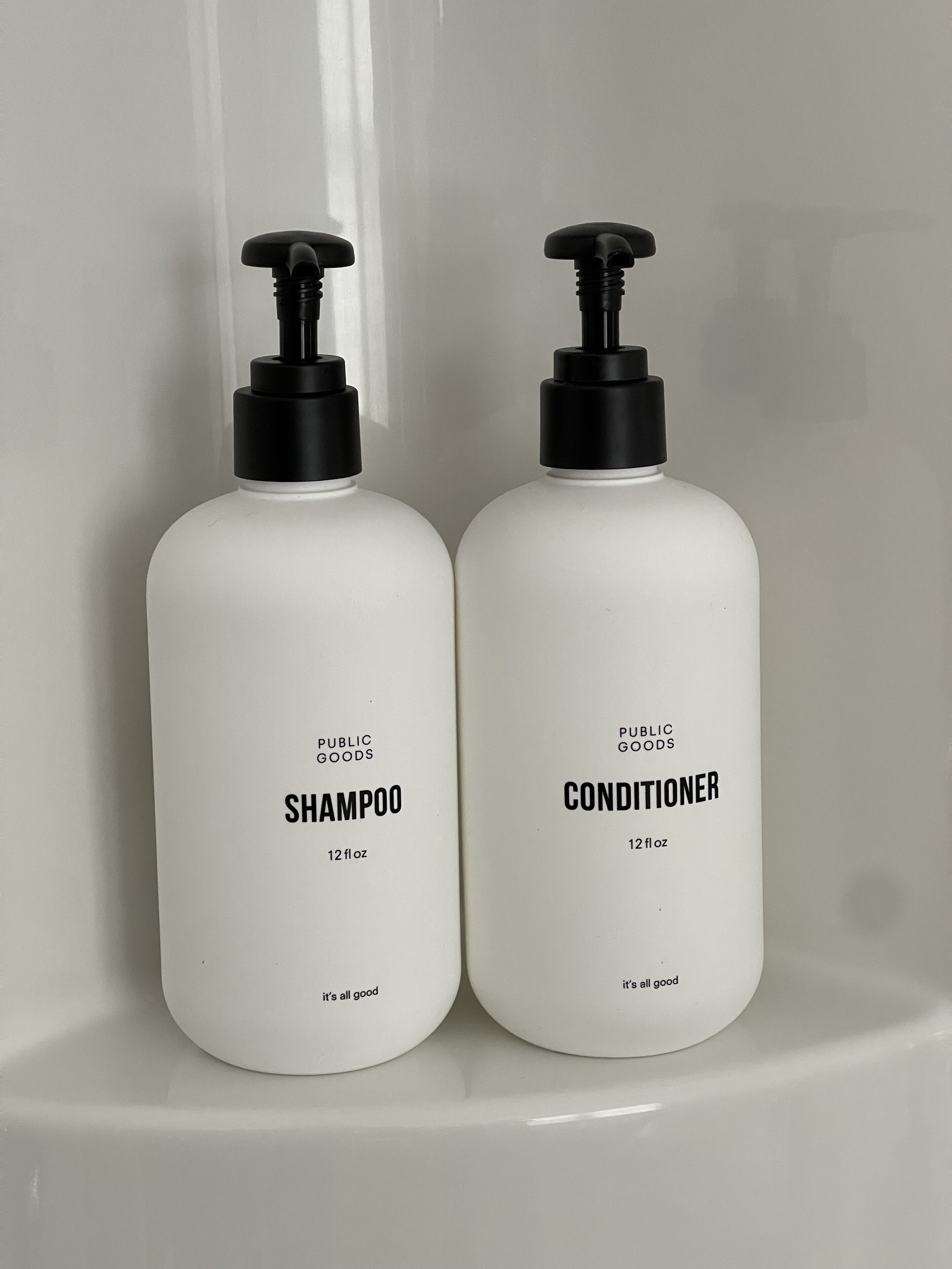 designer toiletries, hair dryer, dressing gowns, towels