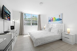 2 bedrooms, desk, iron/ironing board, free WiFi