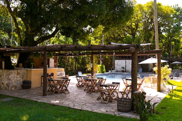 Alberca al aire libre