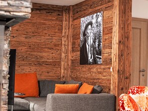 Flachbildfernseher, Kamin