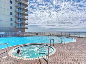 Indoor pool, a heated pool