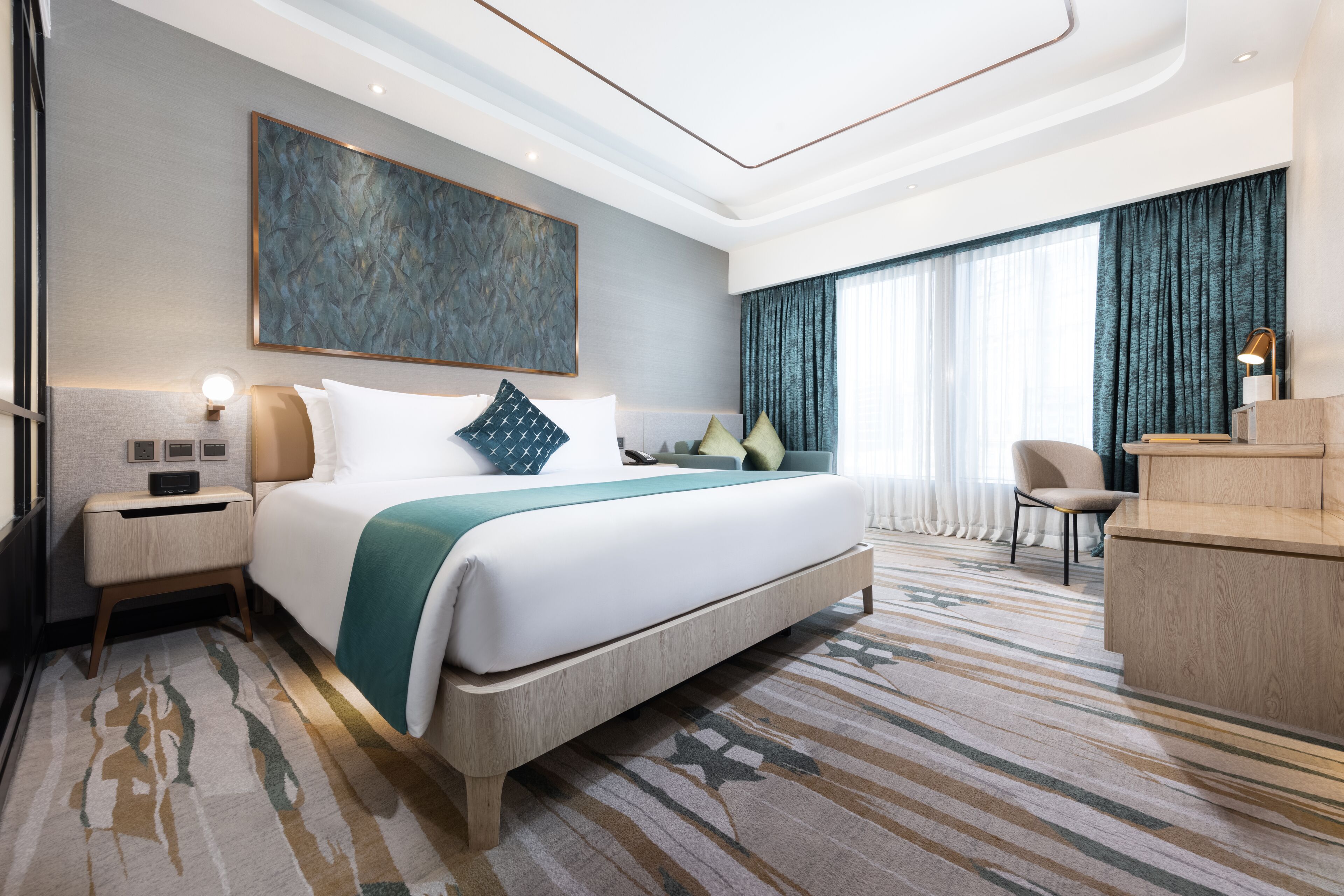 down duvets, in-room safe, desk, blackout curtains